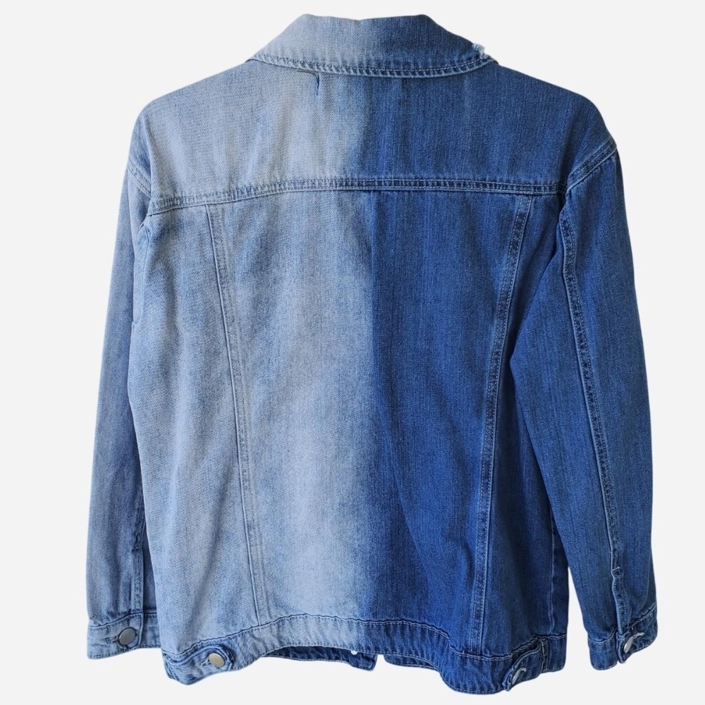 Ashley Mason Two Tone Denim Jacket - Picture 3 of 7